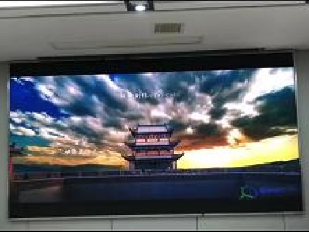 湖北理工大馬房山校區(qū)P 1.8安裝調(diào)試完畢  尺寸：3.84x2.08   像素點：2064x1118