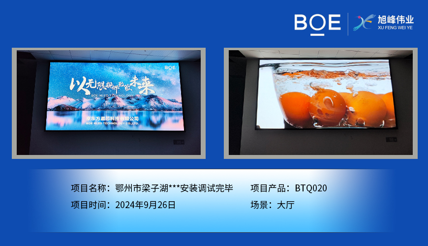 湖北鄂州市梁子湖***安裝調試完畢